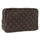LOUIS VUITTON Monogram Trousse Toilette 28 Clutch Bag M47522 LV Auth 172887-1
