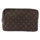 LOUIS VUITTON Monogram Trousse Toilette 28 Clutch Bag M47522 LV Auth 172887-13