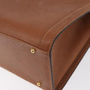 GUCCI Bamboo Hand Bag Leather Brown Gold 002 123 0260 Auth 172890-14