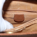 GUCCI Bamboo Hand Bag Leather Brown Gold 002 123 0260 Auth 172890-17