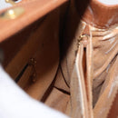 GUCCI Bamboo Hand Bag Leather Brown Gold 002 123 0260 Auth 172890-21