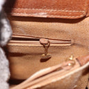 GUCCI Bamboo Hand Bag Leather Brown Gold 002 123 0260 Auth 172890-23
