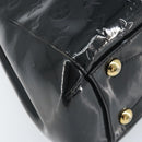 LOUIS VUITTON Monogram Vernis Montaigne MM Handtas Zwart M50168 LV Auth 172893-16