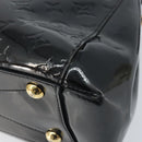 LOUIS VUITTON Monogram Vernis Montaigne MM Handtas Zwart M50168 LV Auth 172893-17