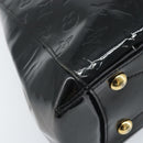 LOUIS VUITTON Monogram Vernis Montaigne MM Handtas Zwart M50168 LV Auth 172893-18
