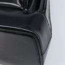 GUCCI Bamboo Body Bag Patent leather Black Gold 003 3444 0027 Auth 172896-14