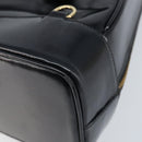 GUCCI Bamboo Body Bag Patent leather Black Gold 003 3444 0027 Auth 172896-16