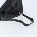 GUCCI Bamboo Body Bag Patent leather Black Gold 003 3444 0027 Auth 172896-7