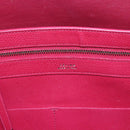 CELINE Cabas Phantom Tote Bag Leather Pink Gold Auth 172899-18