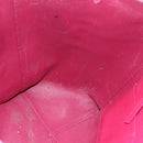 CELINE Cabas Phantom Tote Bag Leather Pink Gold Auth 172899-19