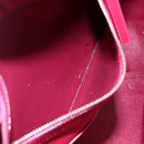 CELINE Cabas Phantom Tote Bag Leather Pink Gold Auth 172899-11