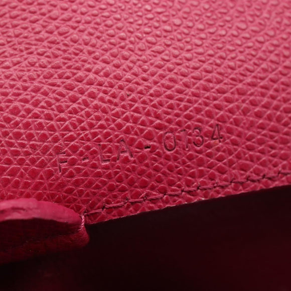 CELINE Cabas Phantom Tote Bag Leather Pink Gold Auth 172899