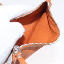 PRADA Studs Shoulder Bag Leather plastic Brown Silver Auth 172906SAV-22