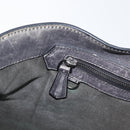 Berluti Calligraphy To Joule Tote Bag Leather Black Silver Auth 172921-19