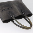 Berluti Calligraphy To Joule Tote Bag Leather Black Silver Auth 172921-6