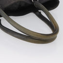 Berluti Calligraphy To Joule Tote Bag Leather Black Silver Auth 172921-7