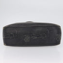 Berluti Calligraphy To Joule Tote Bag Leather Black Silver Auth 172921-5