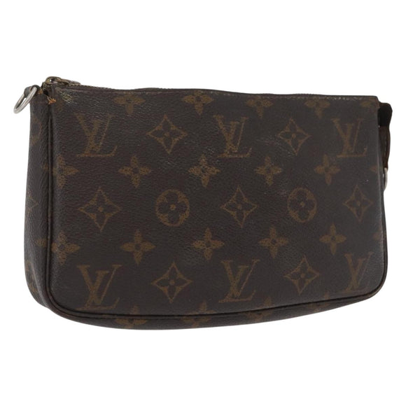 LOUIS VUITTON Monogram Pochette Accessoires Pouch M51980 LV Auth 172928