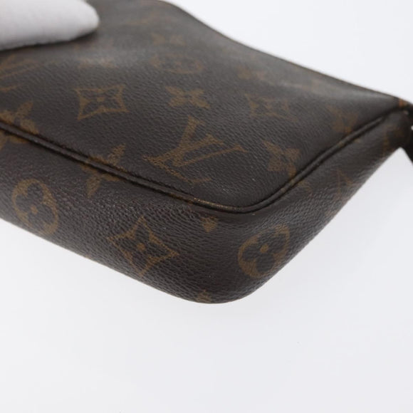 LOUIS VUITTON Monogram Pochette Accessoires Pouch M51980 LV Auth 172928