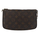 LOUIS VUITTON Monogram Pochette Accessoires Pouch M51980 LV Auth 172928-13