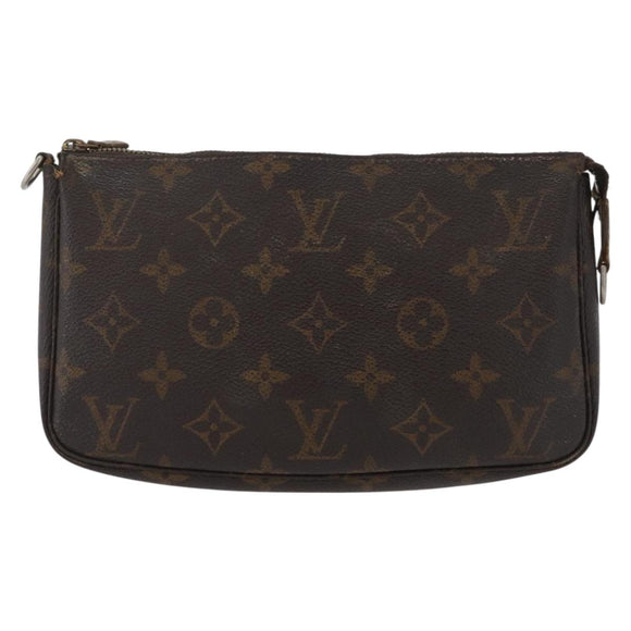 LOUIS VUITTON Monogram Pochette Accessoires Pouch M51980 LV Auth 172928