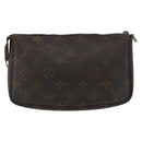 LOUIS VUITTON Monogram Pochette Accessoires Pouch M51980 LV Auth 172928-2