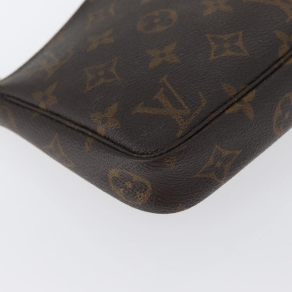 LOUIS VUITTON Monogram Pochette Accessoires Pouch M51980 LV Auth 172928