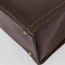 GUCCI Bamboo Hand Bag Leather Brown Gold 002 123 0260 Auth 172931-14