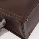 GUCCI Bamboo Hand Bag Leather Brown Gold 002 123 0260 Auth 172931-15