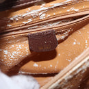 GUCCI Bamboo Hand Bag Leather Brown Gold 002 123 0260 Auth 172931-10