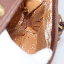 GUCCI Bamboo Hand Bag Leather Brown Gold 002 123 0260 Auth 172931-17