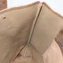 GUCCI GG Supreme Web Sherry Line Bag PVC Beige Gold 002 904 0223 Auth 172936-17