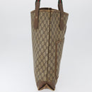 GUCCI GG Supreme Web Sherry Line Bag PVC Beige Gold 002 904 0223 Auth 172936-6