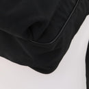 GUCCI Shoulder Bag Nylon 2way Black Silver Auth 172937-15