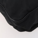 GUCCI Shoulder Bag Nylon 2way Black Silver Auth 172937-18