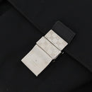 GUCCI Shoulder Bag Nylon 2way Black Silver Auth 172937-19
