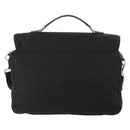 GUCCI Shoulder Bag Nylon 2way Black Silver Auth 172937-2