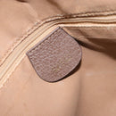 GUCCI GG Supreme Hand Bag PVC Leather Beige Gold 000 46 6004 Auth 172947-16
