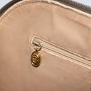 GUCCI GG Supreme Hand Bag PVC Leather Beige Gold 000 46 6004 Auth 172947-20