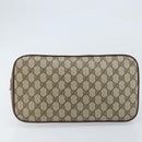 GUCCI GG Supreme Hand Bag PVC Leather Beige Gold 000 46 6004 Auth 172947-9