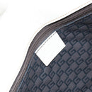 GUCCI Hand Bag Leather White Silver 113014 Auth 172961-19
