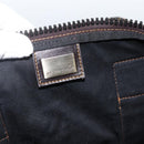 FENDI Zucca Canvas Tote Bag Brown Black Auth 172970-17