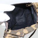 FENDI Zucca Canvas Tote Bag Brown Black Auth 172970-22