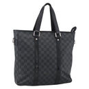 LOUIS VUITTON Damier Graphite Tadao Shoulder Bag 2way N51192 LV Auth 172971-1