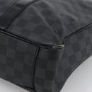 LOUIS VUITTON Damier Graphite Tadao Shoulder Bag 2way N51192 LV Auth 172971-9