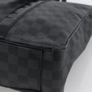 LOUIS VUITTON Damier Graphite Tadao Shoulder Bag 2way N51192 LV Auth 172971-15