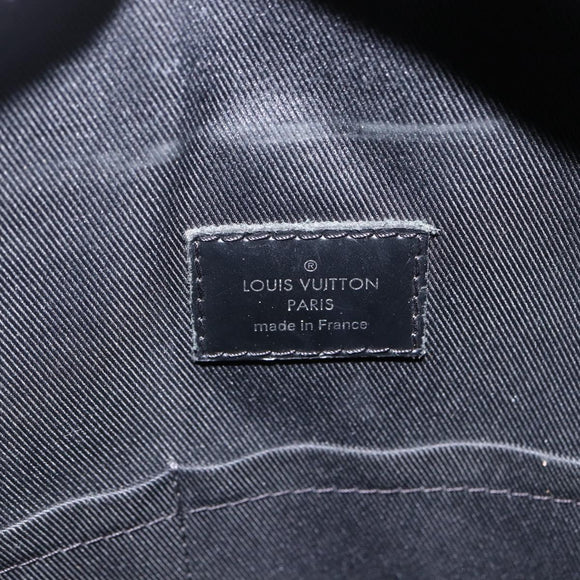 LOUIS VUITTON Damier Graphite Tadao Shoulder Bag 2way N51192 LV Auth 172971