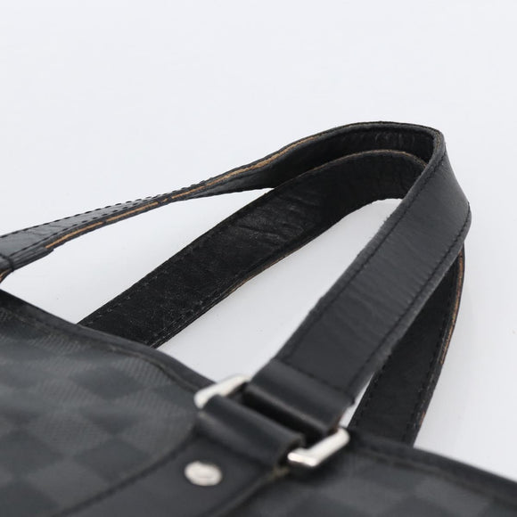 LOUIS VUITTON Damier Graphite Tadao Shoulder Bag 2way N51192 LV Auth 172971