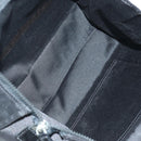 FENDI Hand Bag Nylon Black Silver Auth 172972V-10