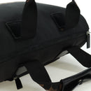 FENDI Hand Bag Nylon Black Silver Auth 172972V-6